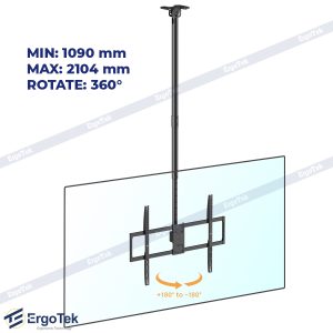 GIÁ TREO TIVI THẢ TRẦN ERGOTEK E565 50 - 100 INCH