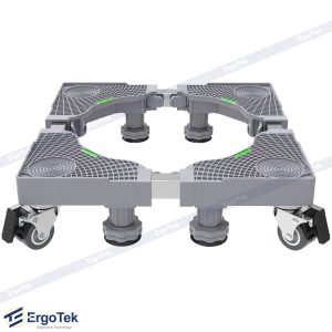 CHÂN ĐẾ MÁY GIẶT ERGOTEK 8 TRỤ 4 BÁNH XE ĐÔI